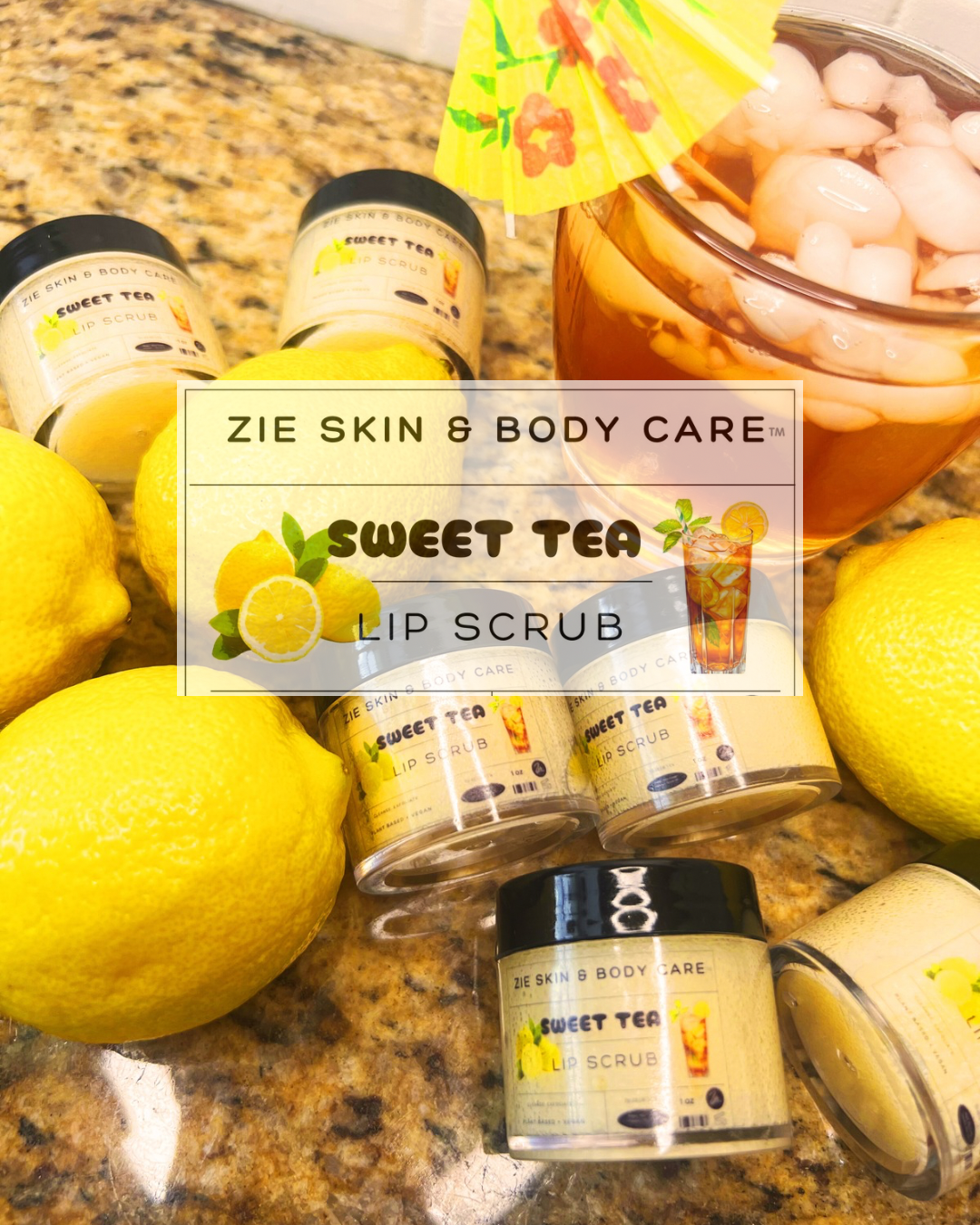 ‘Sweet Tea’ Lip Scrub