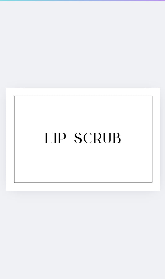 ‘Sweet Tea’ Lip Scrub